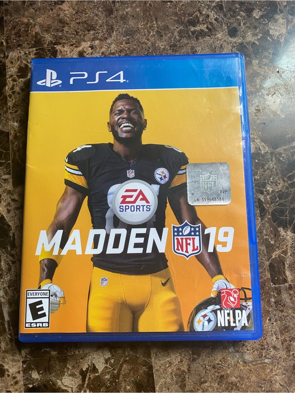 Madden NFL 19 PS4 Video Game - Yellow and Black